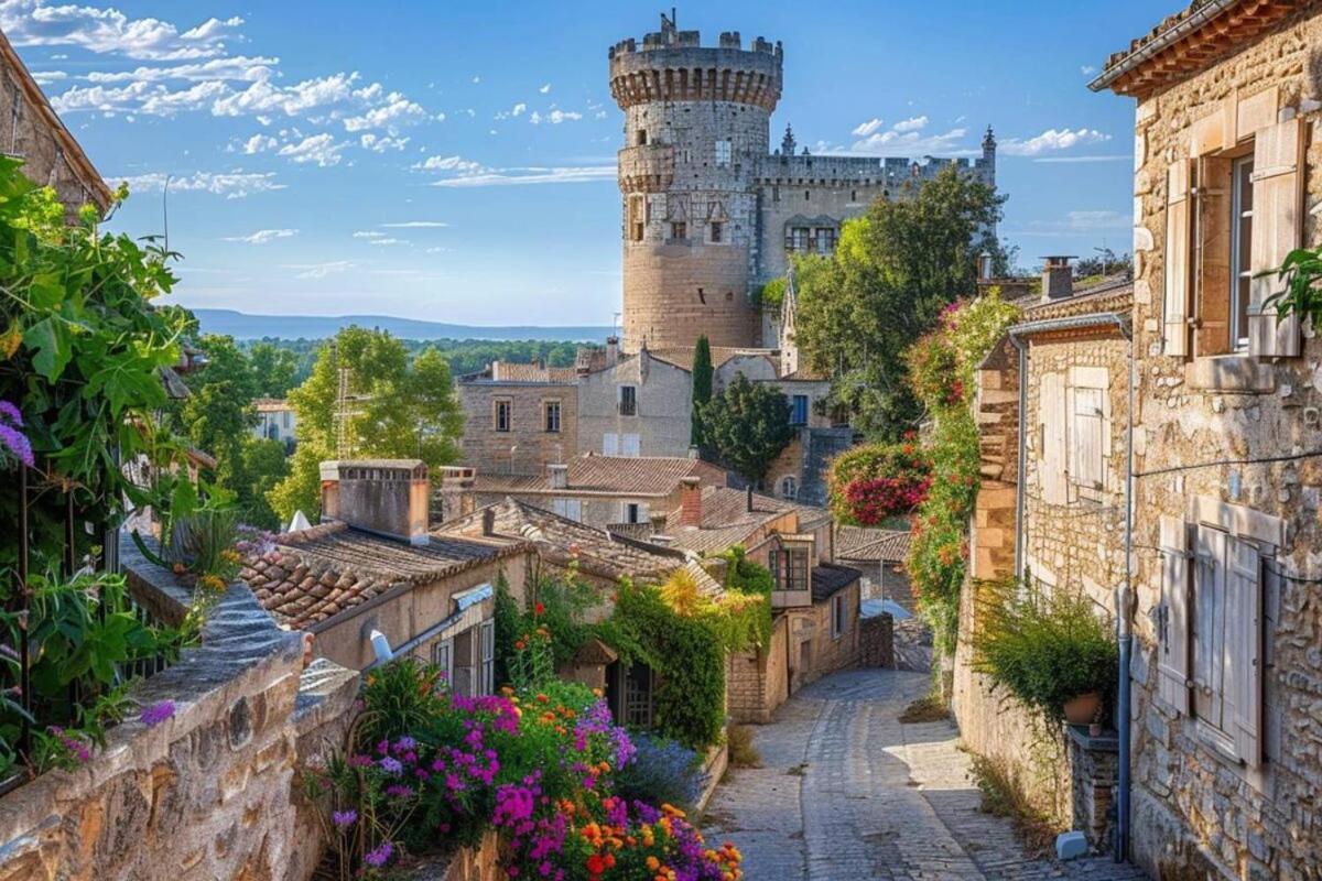 Nid Douillet Au Coeur D'Uzes Apartment ภายนอก รูปภาพ