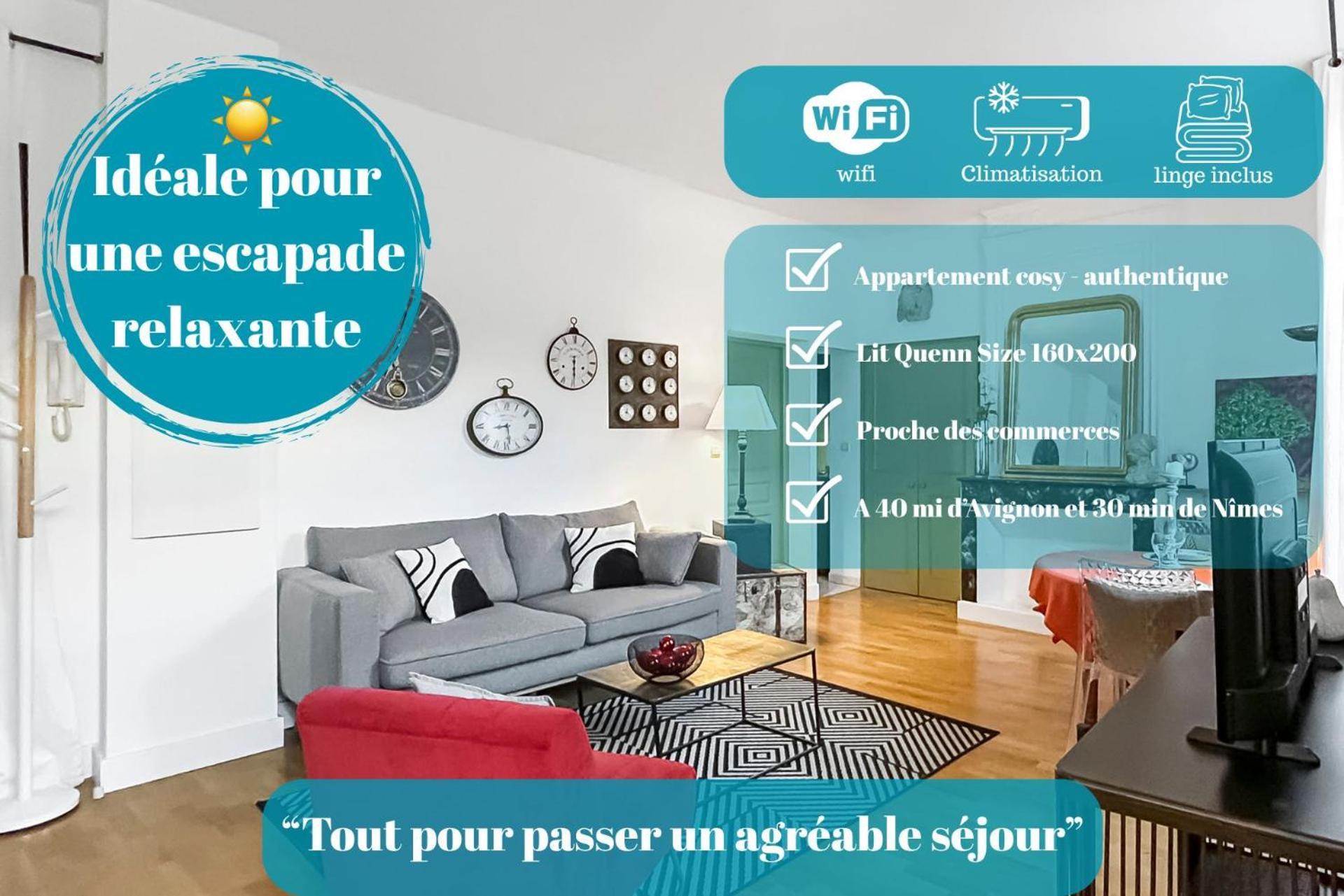 Nid Douillet Au Coeur D'Uzes Apartment ภายนอก รูปภาพ